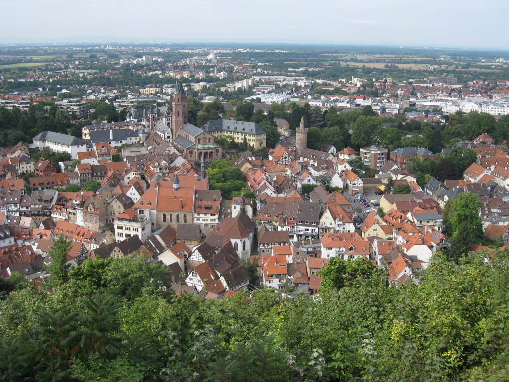 Blick von der Burg Windeck
